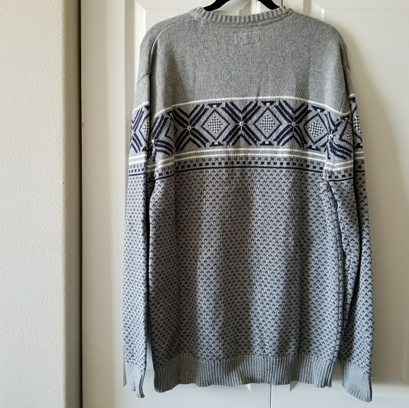 Brand new men sweater, Gray color, size 2X - Picture 7 of 8